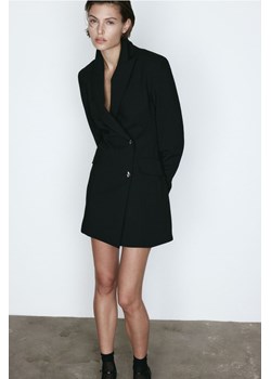 H & M - Dwurzędowa sukienka żakietowa - Czarny ze sklepu H&M w kategorii Sukienki - zdjęcie 169598921