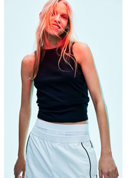 H & M - Koszulka w prążki - Czarny ze sklepu H&M w kategorii Bluzki damskie - zdjęcie 169598974