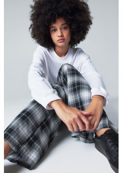H & M - Spodnie piżamowe z diagonalu - Czarny ze sklepu H&M w kategorii Piżamy damskie - zdjęcie 169598991