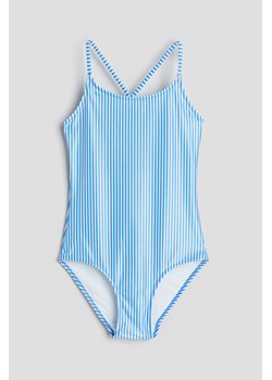 H & M - Wzorzysty kostium kąpielowy - Niebieski ze sklepu H&M w kategorii Stroje kąpielowe - zdjęcie 169599084
