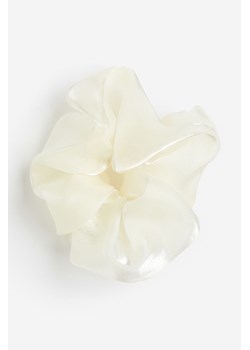 H & M - Duża gumka do włosów - Biały ze sklepu H&M w kategorii Gumki do włosów - zdjęcie 169599093
