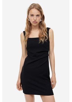 H & M - Sukienka z zakładkami - Czarny ze sklepu H&M w kategorii Sukienki - zdjęcie 169599094