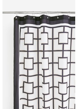 H & M - Zasłona prysznicowa we wzory - Biały ze sklepu H&M w kategorii Akcesoria łazienkowe - zdjęcie 169599694