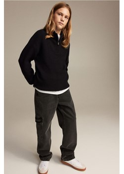 H & M - Sweter z suwakiem - Czarny ze sklepu H&M w kategorii Swetry chłopięce - zdjęcie 169599744