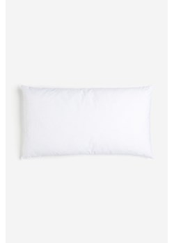 H & M - Poduszka wewnętrzna wypełniona pierzem - Biały ze sklepu H&M w kategorii Kołdry i poduszki - zdjęcie 169599790