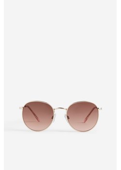 H & M - Okrągłe okulary przeciwsłoneczne - Różowy ze sklepu H&M w kategorii Okulary przeciwsłoneczne dziecięce - zdjęcie 169599973