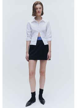 H & M - Dopasowana koszula popelinowa - Biały ze sklepu H&M w kategorii Koszule damskie - zdjęcie 169600033