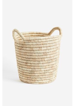H & M - Okrągły kosz z trawy morskiej - Beżowy ze sklepu H&M w kategorii Torby letnie - zdjęcie 169600050