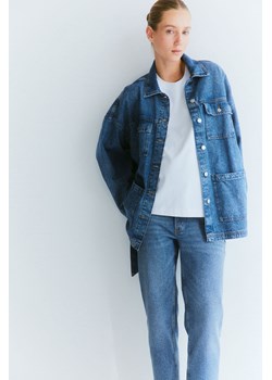 H & M - MAMA Slim Ankle Jeans - Niebieski ze sklepu H&M w kategorii Spodnie ciążowe - zdjęcie 169600074