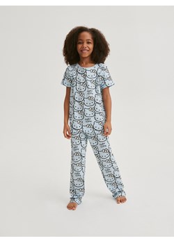 Reserved - Piżama Hello Kitty - jasnoniebieski ze sklepu Reserved w kategorii Piżamy dziecięce - zdjęcie 169602244