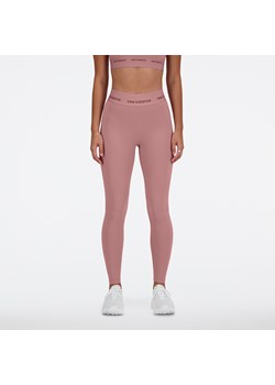 Legginsy damskie New Balance WP41177RSE – różowe ze sklepu New Balance Poland w kategorii Spodnie damskie - zdjęcie 169602510