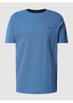 T-shirt z bawełny z detalem z logo ze sklepu Peek&Cloppenburg  w kategorii T-shirty męskie - zdjęcie 169603323