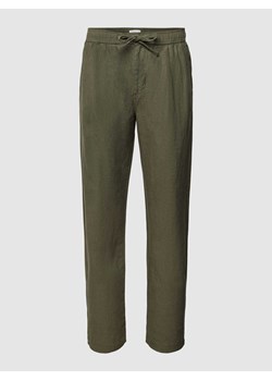 Spodnie z elastycznym pasem ze sklepu Peek&Cloppenburg  w kategorii Spodnie męskie - zdjęcie 169603443