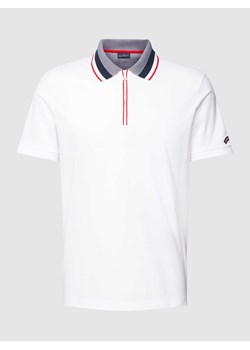 Koszulka polo o kroju regular fit z paskami w kontrastowym kolorze ze sklepu Peek&Cloppenburg  w kategorii T-shirty męskie - zdjęcie 169603453