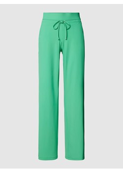Spodnie z prostą nogawką i tunelem model ‘CANDICE’ ze sklepu Peek&Cloppenburg  w kategorii Spodnie damskie - zdjęcie 169603460