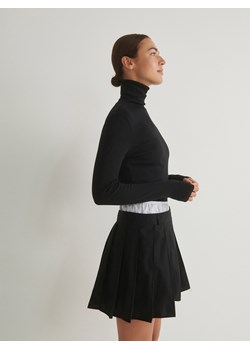 Reserved - Bawełniana spódnica - czarny ze sklepu Reserved w kategorii Spódnice - zdjęcie 169607222