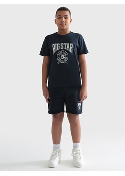Koszulka chłopięca z nadrukiem granatowa Holger 403/ Szortex 403 ze sklepu Big Star w kategorii T-shirty chłopięce - zdjęcie 169614130