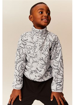 H & M - Rozpinana bluza polarowa - Szary ze sklepu H&M w kategorii Bluzy damskie - zdjęcie 169617731
