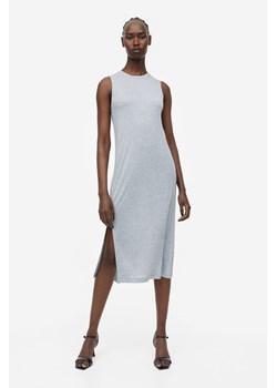 H & M - Dżersejowa sukienka bez rękawów - Szary ze sklepu H&M w kategorii Sukienki - zdjęcie 169617851
