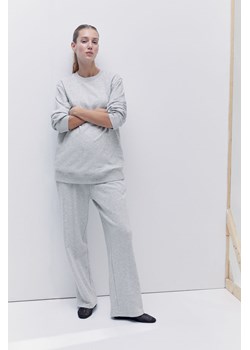H & M - MAMA Joggersy Before & After - Szary ze sklepu H&M w kategorii Spodnie ciążowe - zdjęcie 169617873