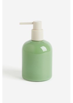 H & M - Szklany dozownik do mydła - Zielony ze sklepu H&M w kategorii Dozowniki do mydła - zdjęcie 169618013