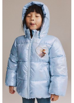 H & M - Nieprzemakalna kurtka puffer - Niebieski ze sklepu H&M w kategorii Kurtki dziewczęce - zdjęcie 169618221