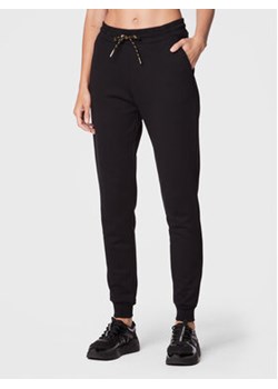 Armani Exchange Spodnie dresowe 6LYP70 YJ5VZ 1200 Czarny Regular Fit ze sklepu MODIVO w kategorii Spodnie damskie - zdjęcie 169618372