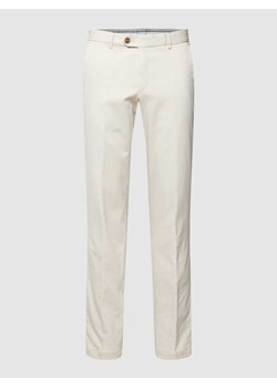 Spodnie materiałowe z kieszeniami z tyłu model ‘Tourist 2.0’ ze sklepu Peek&Cloppenburg  w kategorii Spodnie męskie - zdjęcie 169620210