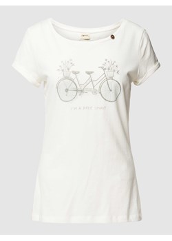T-shirt z nadrukowanym motywem ze sklepu Peek&Cloppenburg  w kategorii Bluzki damskie - zdjęcie 169620284