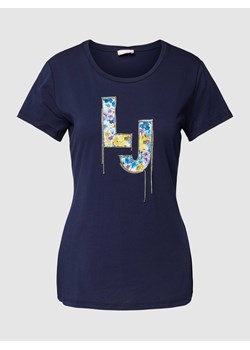T-shirt z napisem z logo ze sklepu Peek&Cloppenburg  w kategorii Bluzki damskie - zdjęcie 169620331