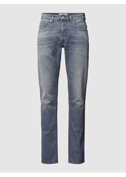 Jeansy o kroju regular slim fit z wpuszczanymi kieszeniami model ‘WILLBI’ ze sklepu Peek&Cloppenburg  w kategorii Jeansy męskie - zdjęcie 169620483
