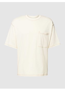T-shirt z nakładaną brustaszą ze sklepu Peek&Cloppenburg  w kategorii T-shirty męskie - zdjęcie 169620552