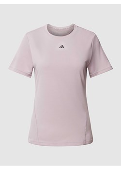 T-shirt z detalem z logo ze sklepu Peek&Cloppenburg  w kategorii Bluzki damskie - zdjęcie 169620594