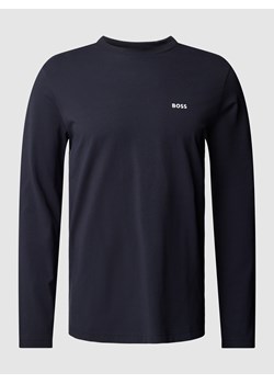 Bluzka z długim rękawem i nadrukiem z logo ze sklepu Peek&Cloppenburg  w kategorii T-shirty męskie - zdjęcie 169620860