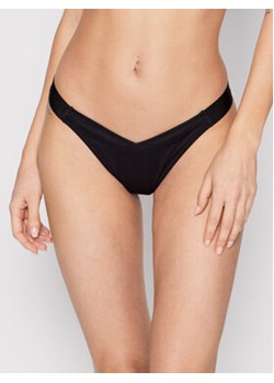 Calvin Klein Swimwear Dół od bikini Delta KW0KW01726 Czarny ze sklepu MODIVO w kategorii Stroje kąpielowe - zdjęcie 169624560