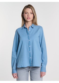Koszula damska imitująca jeans niebieska Hildi 110 ze sklepu Big Star w kategorii Koszule damskie - zdjęcie 169625803
