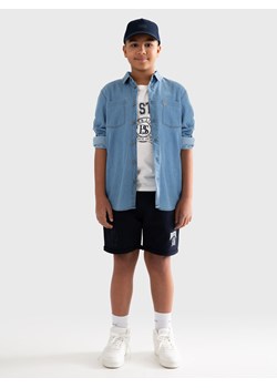 Koszula chłopięca jeansowa niebieska Lucian 300 ze sklepu Big Star w kategorii Koszule chłopięce - zdjęcie 169625813