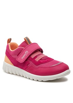 Sneakersy Superfit 1-006204-5510 D Pink/Orange ze sklepu eobuwie.pl w kategorii Buty sportowe dziecięce - zdjęcie 169626410