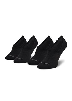 Zestaw 2 par stopek damskich Calvin Klein 701218787 r.OS Black 001 ze sklepu eobuwie.pl w kategorii Skarpetki damskie - zdjęcie 169626564