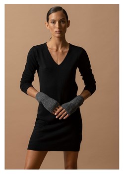 Perfect Cashmere Kaszmirowa sukienka &quot;Joy&quot; w kolorze czarnym ze sklepu Limango Polska w kategorii Bluzki damskie - zdjęcie 169626880