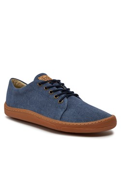 Sneakersy Froddo Barefoot Vegan Laces G3130249 S Blue ze sklepu eobuwie.pl w kategorii Półbuty dziecięce - zdjęcie 169630104