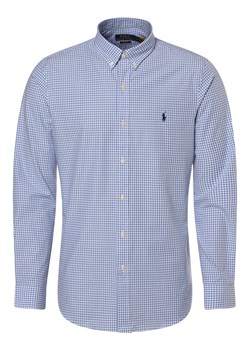 Polo Ralph Lauren Koszula męska Mężczyźni Slim Fit Bawełna jasnoniebieski w kratkę ze sklepu vangraaf w kategorii Koszule męskie - zdjęcie 169630723
