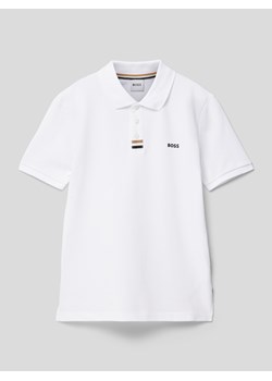 Koszulka polo z detalami z logo ze sklepu Peek&Cloppenburg  w kategorii T-shirty chłopięce - zdjęcie 169631361