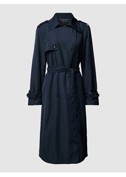 Płaszcz z paskiem z materiału ze sklepu Peek&Cloppenburg  w kategorii Płaszcze damskie - zdjęcie 169631712