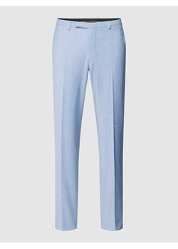 Spodnie z zakładkami w pasie i dodatkiem żywej wełny model ‘MONOPOLI’ ze sklepu Peek&Cloppenburg  w kategorii Spodnie męskie - zdjęcie 169631720