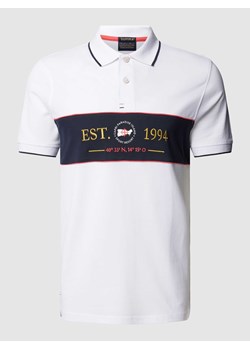 Koszulka polo o kroju slim fit z wyhaftowanym motywem ze sklepu Peek&Cloppenburg  w kategorii T-shirty męskie - zdjęcie 169631734