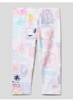Spodnie capri z nadrukiem na całej powierzchni ze sklepu Peek&Cloppenburg  w kategorii Spodnie dziewczęce - zdjęcie 169631862