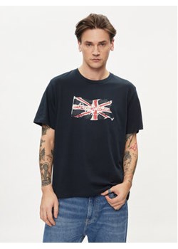 Pepe Jeans T-Shirt Clag PM509384 Granatowy Regular Fit ze sklepu MODIVO w kategorii T-shirty męskie - zdjęcie 169634532