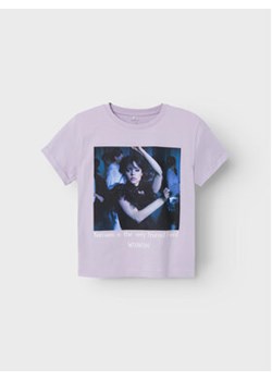 NAME IT T-Shirt WEDNESDAY 13228850 Fioletowy Boxy Fit ze sklepu MODIVO w kategorii Bluzki dziewczęce - zdjęcie 169635013
