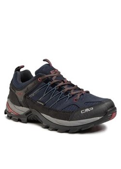 CMP Trekkingi Rigel Low Trekking Shoes Wp 3Q54457 Granatowy ze sklepu MODIVO w kategorii Buty trekkingowe męskie - zdjęcie 169635721